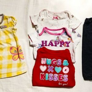 5 pc 3-6 Month Girl Clothes